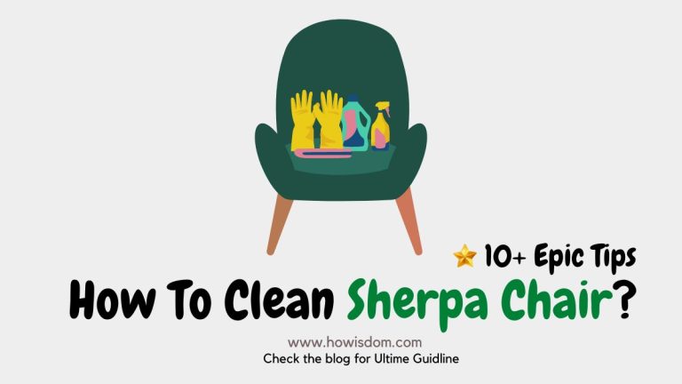 we teach how to clean sherpa faux char step by step